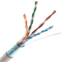 Cat5e FTP blindado cable de Internet con cobre estañado chaqueta LSZH